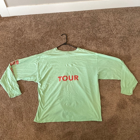 Kanye West Green Saint Pablo long sleeve Tour t-shirt - Picture 2 of 9